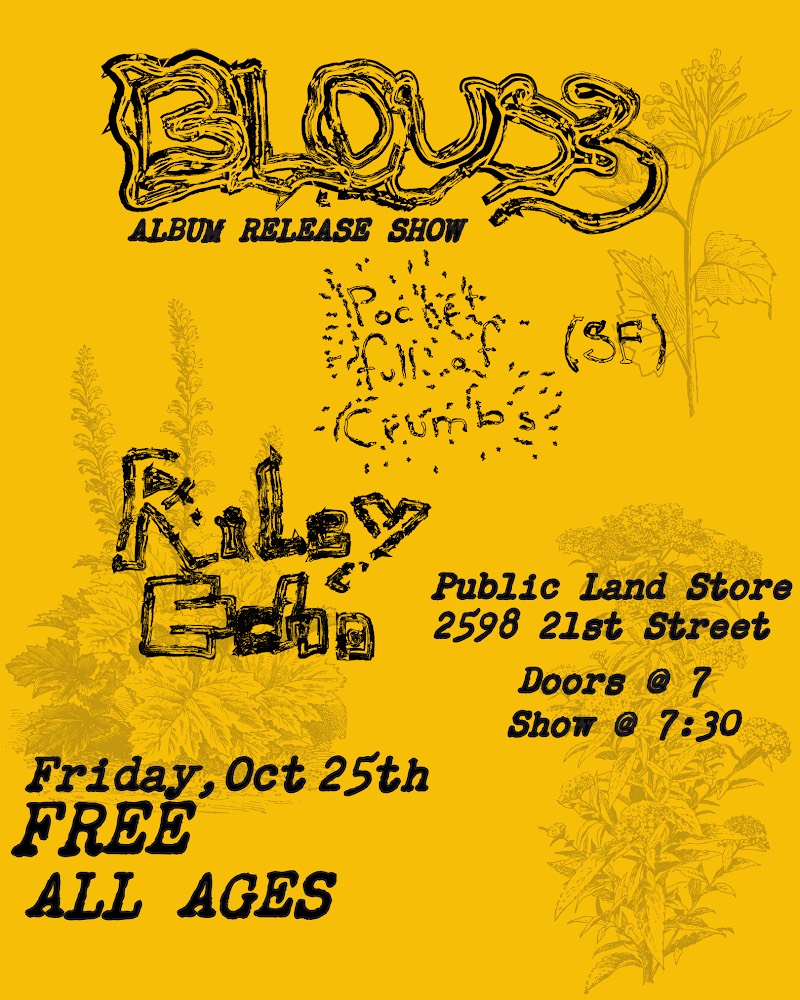 Parking Lot Show October 25th!